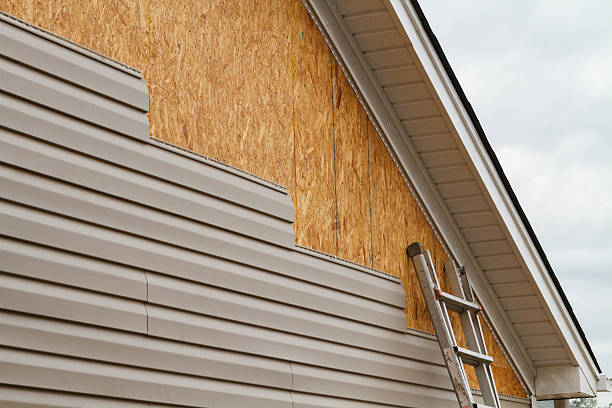 Professional Siding Repair technician working in Ambridge, PA